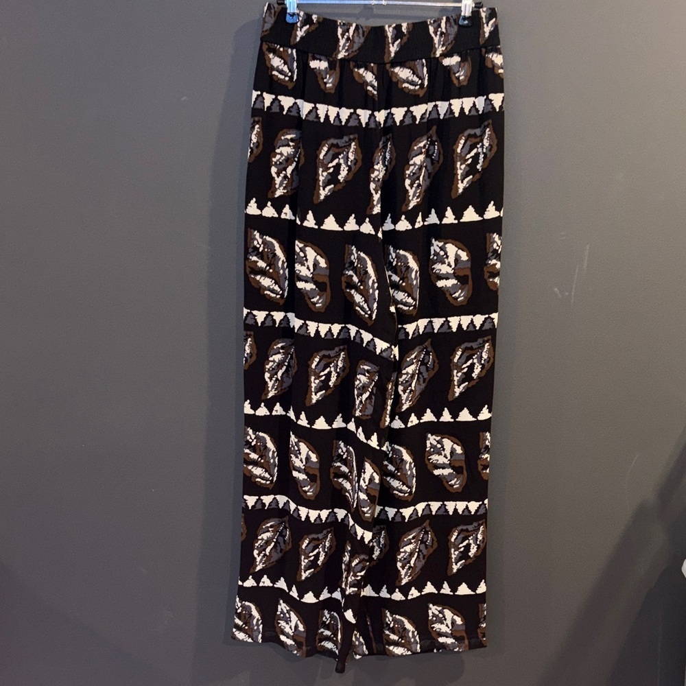 Andrea Jovine medium Black and Brown Patterned Pants